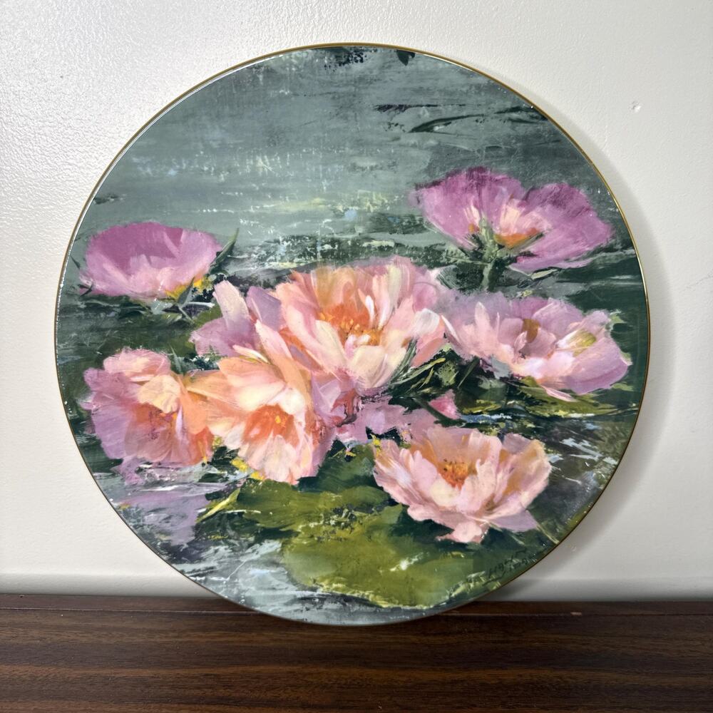 Royal Doulton Collector Plate: Hahn Vidal Dreaming Lotus, 1976